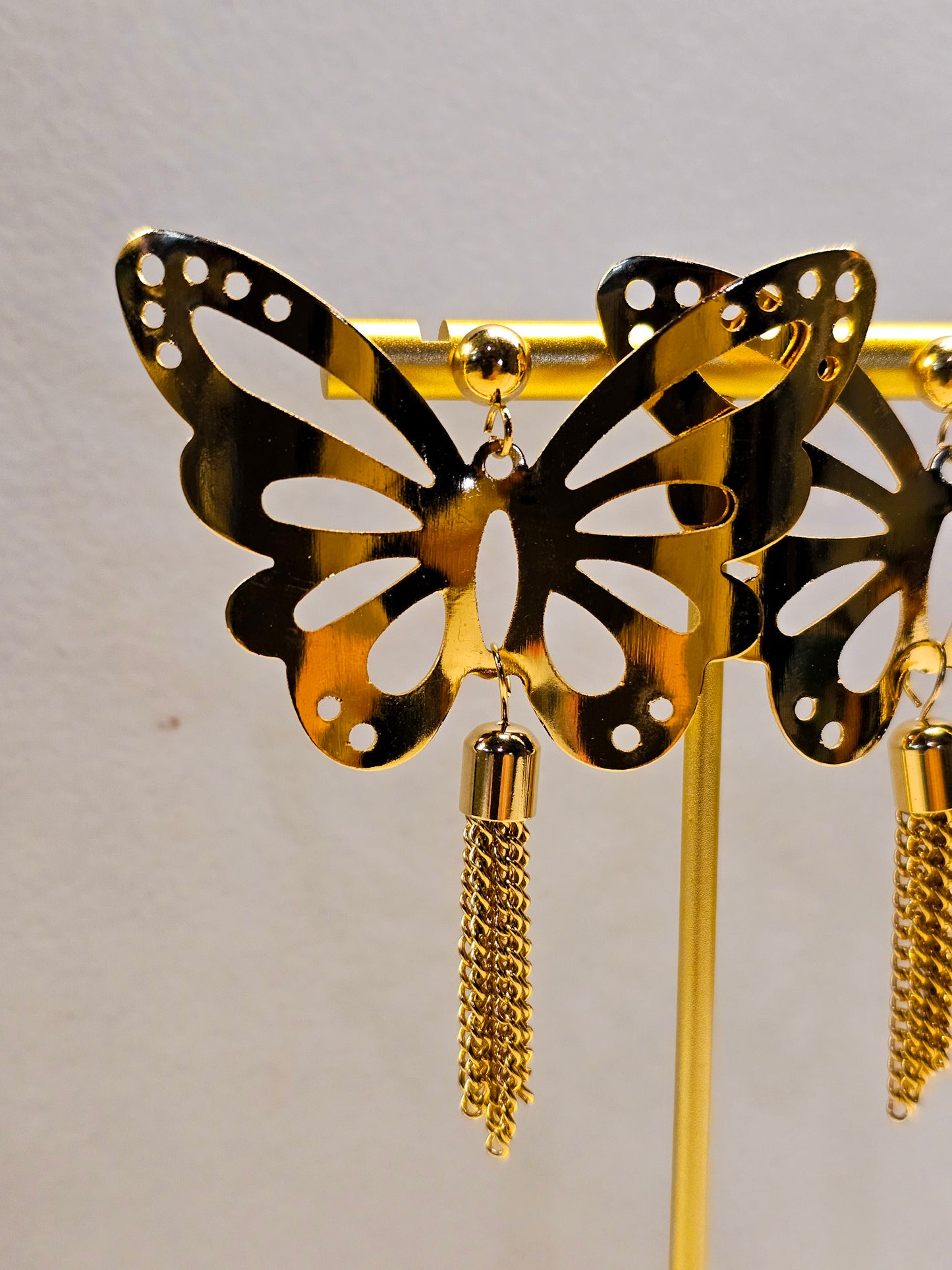 Golden Flutter Earrings