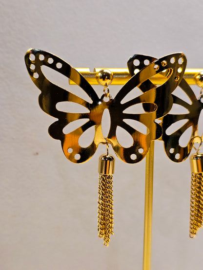 Golden Flutter Earrings