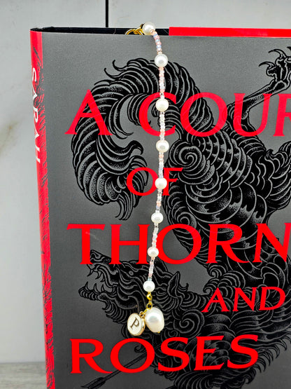 Moonlit Pearl Bookmark Clip