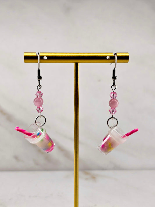 Berry Bliss Smoothie Earrings