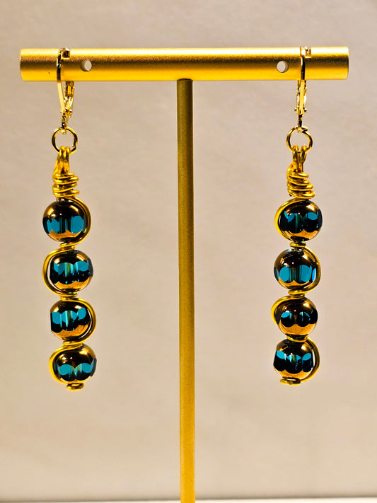 Aqua Radiance Earrings