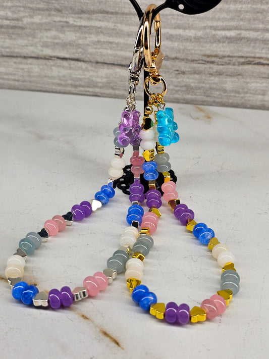 Gummy Bear Wristlet Keychain