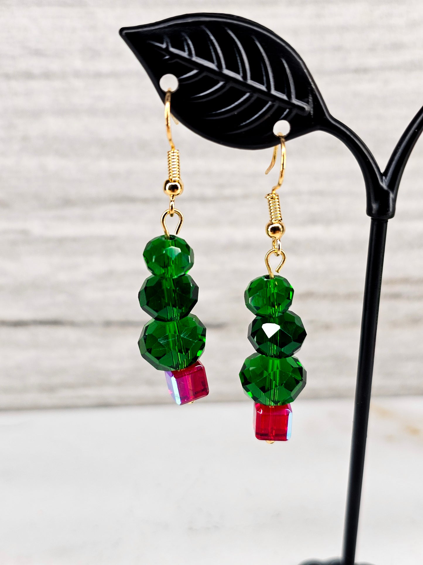 Evergreen Glow Earrings