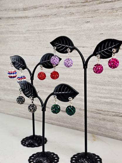 Dazzle Dots Post Earrings