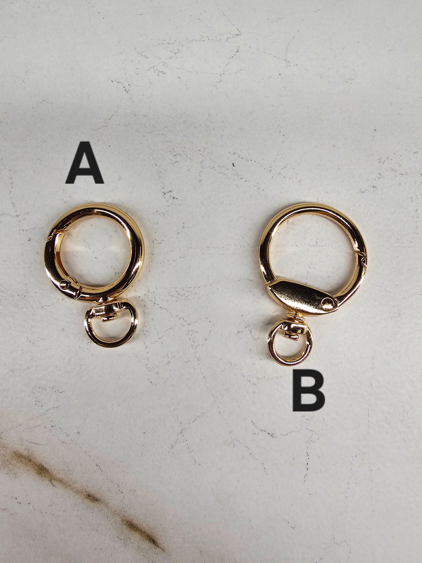 Golden Shore Bag Charm