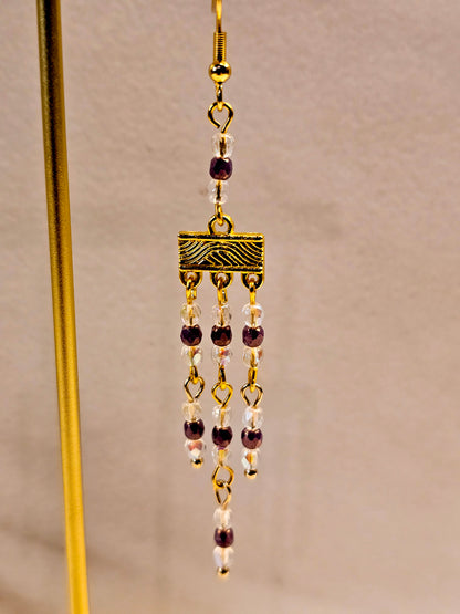 Amethyst Cascade Earrings
