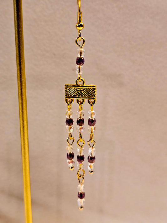Amethyst Cascade Earrings
