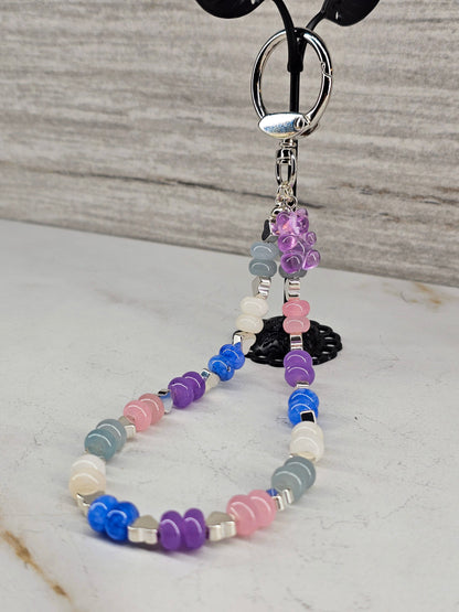 Gummy Bear Wristlet Keychain