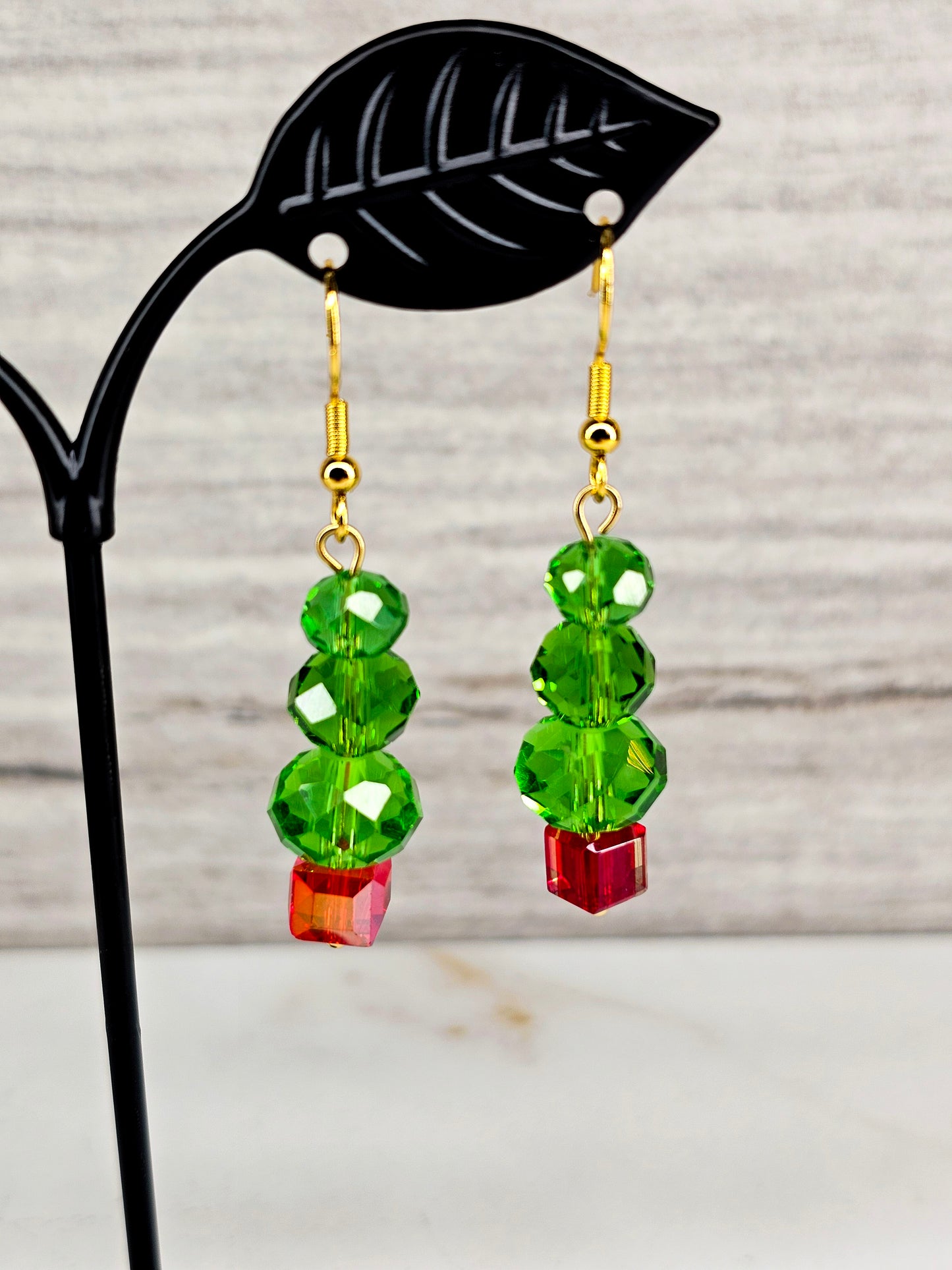 Evergreen Glow Earrings