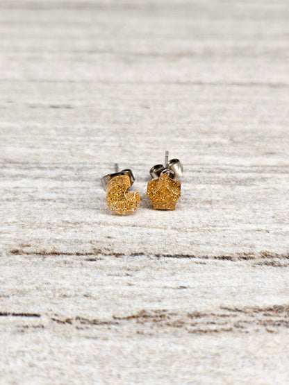 Moon & Star Resin Stud Earrings