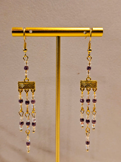 Amethyst Cascade Earrings