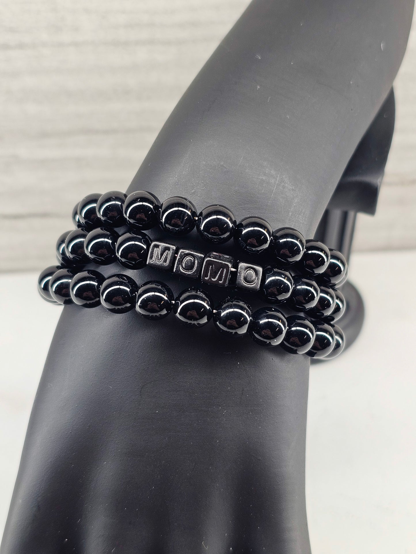 Bias Blackout Wrap Bracelet
