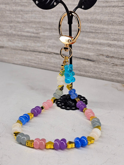 Gummy Bear Wristlet Keychain