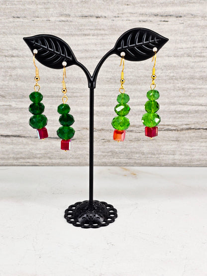 Evergreen Glow Earrings