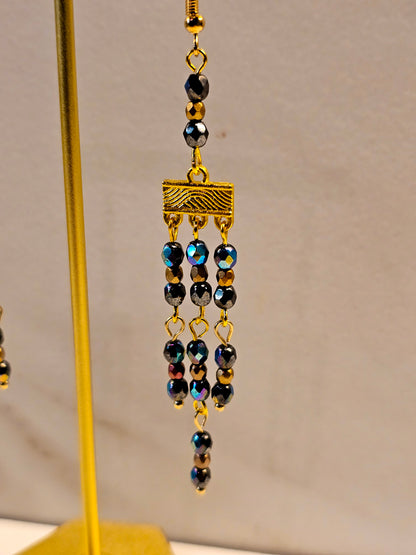 Sapphire Dusk Earrings