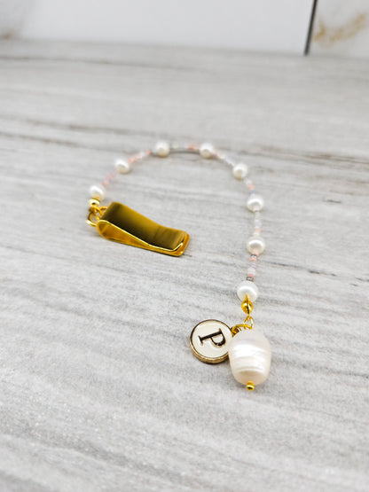 Moonlit Pearl Bookmark Clip