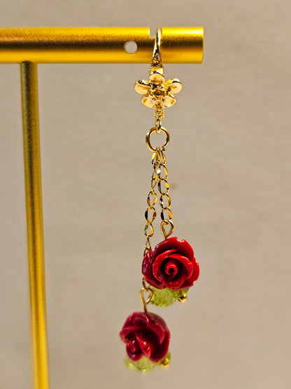 Golden Garden Earrings