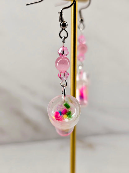 Berry Bliss Smoothie Earrings