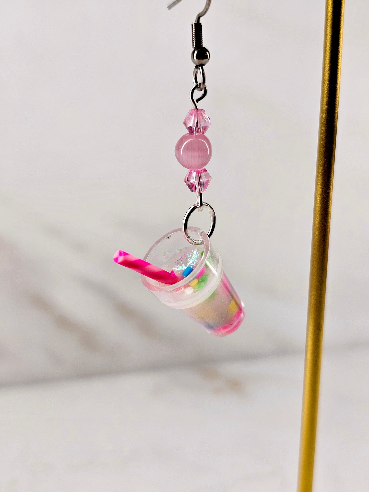 Berry Bliss Smoothie Earrings