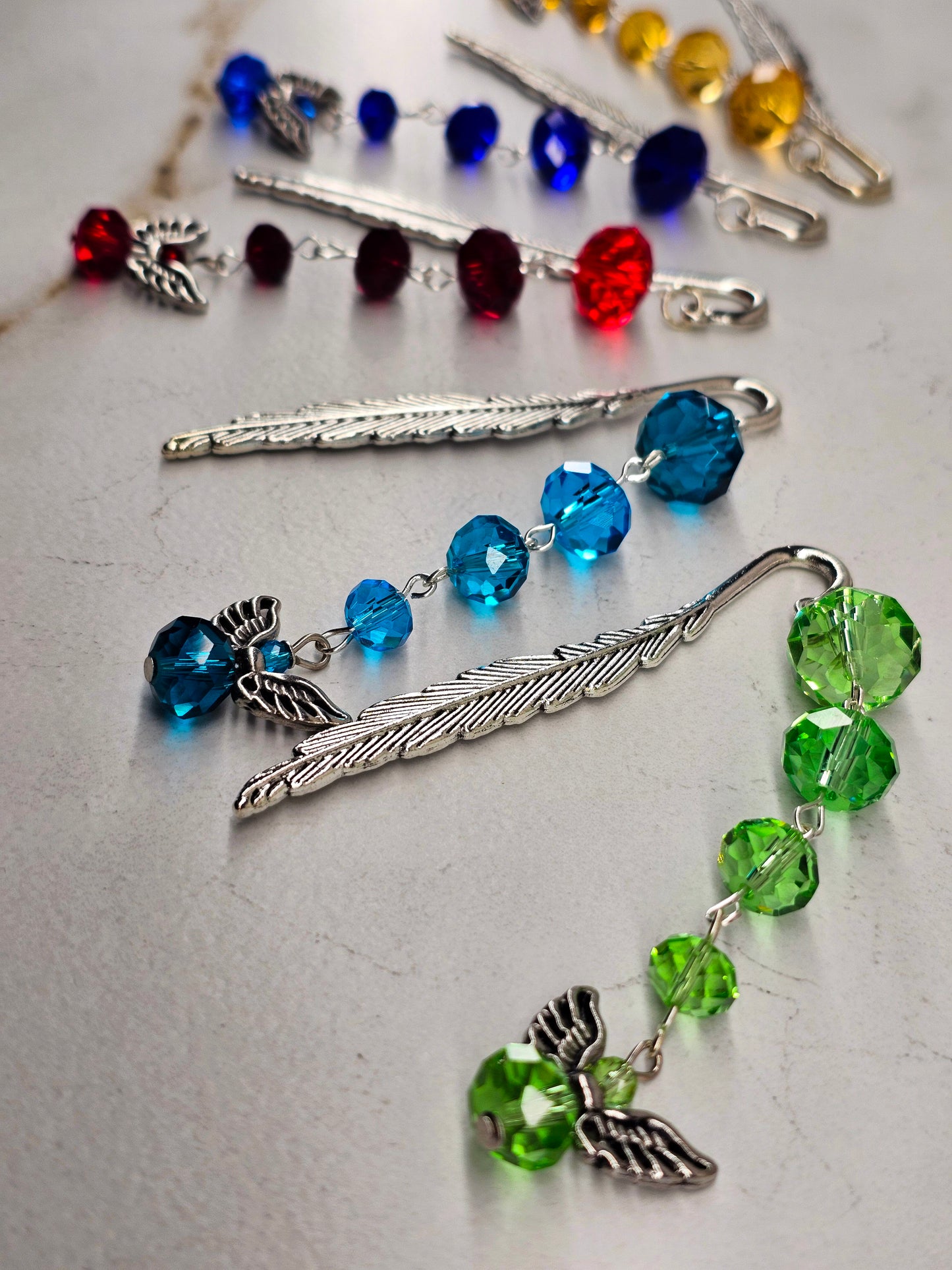 Angel Wing Crystal Bookmark Collection