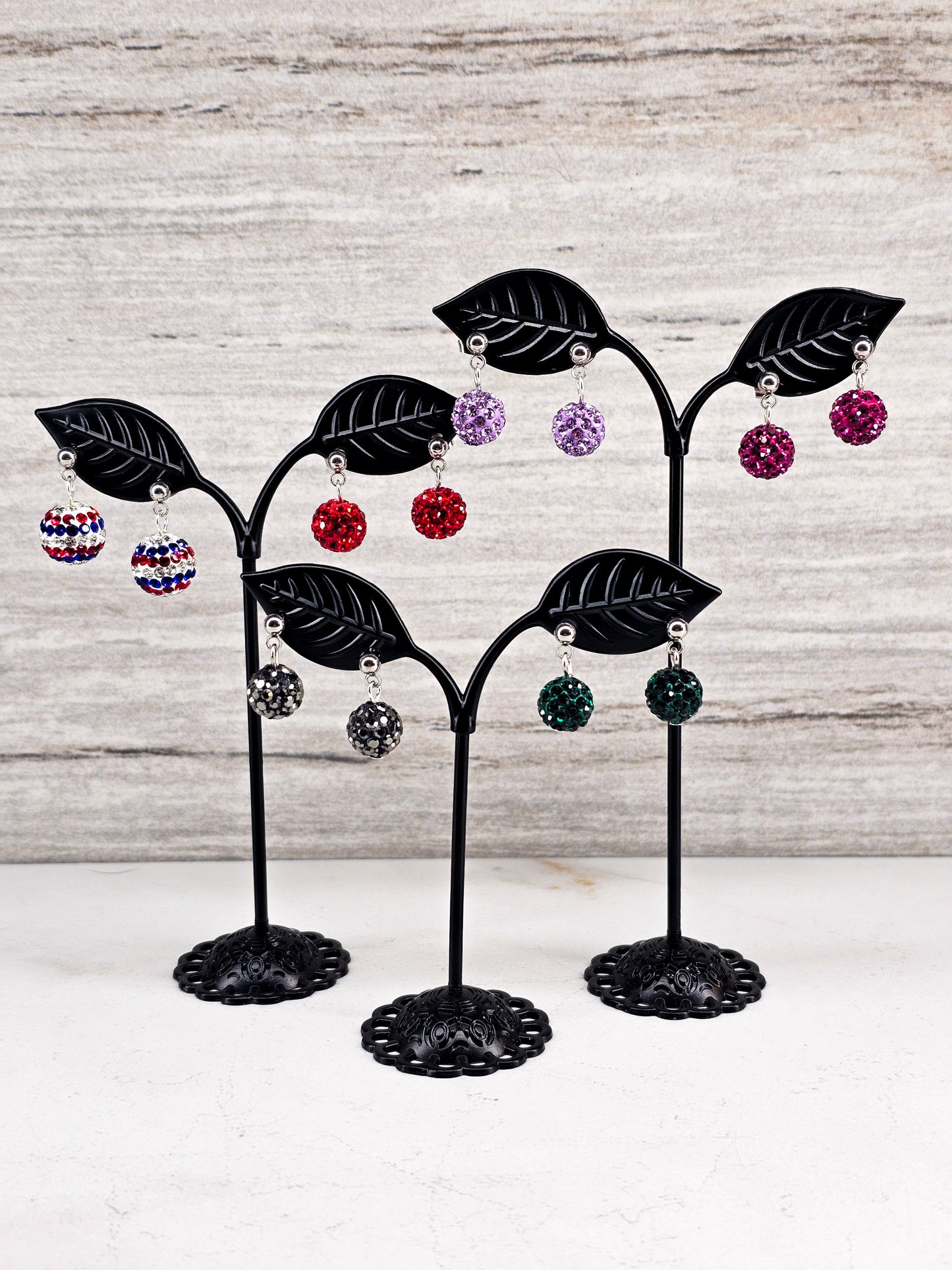 Dazzle Dots Post Earrings