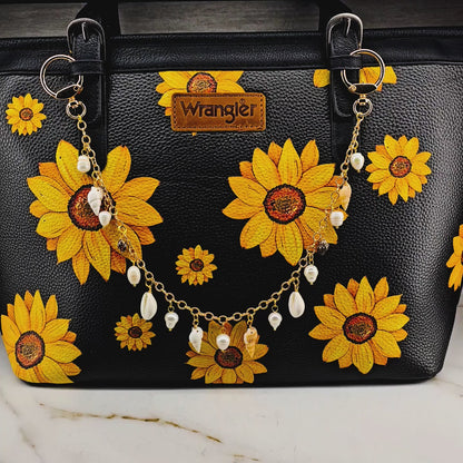 Golden Shore Bag Charm