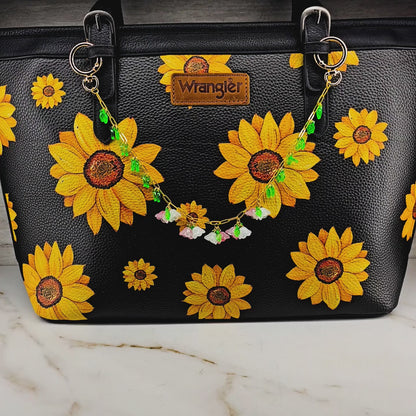 Blossom Charm Purse Chain